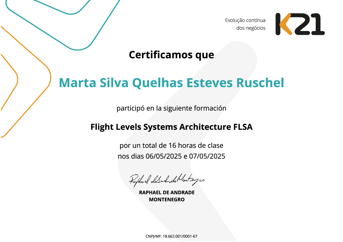 Certificado K21